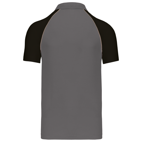 Polo baseball Slate Grey / Black XL Polo baseball Slate Grey / Black XL