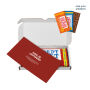Tony's Chocolonely 180 gram in wit doosje met kaartje - Exclusive - Mix van smaken