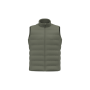 Duurzame gewatteerde damesbodywarmer Organic Khaki XS