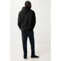 IQONIQ Yoho gerecycled katoen relaxed hoodie, zwart (XXXL)