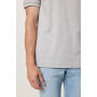 IQONIQ Yosemite gerecycled katoen pique polo, heather grey (M)