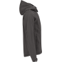 Hooded Softshell / Men Dark Grey 3XL