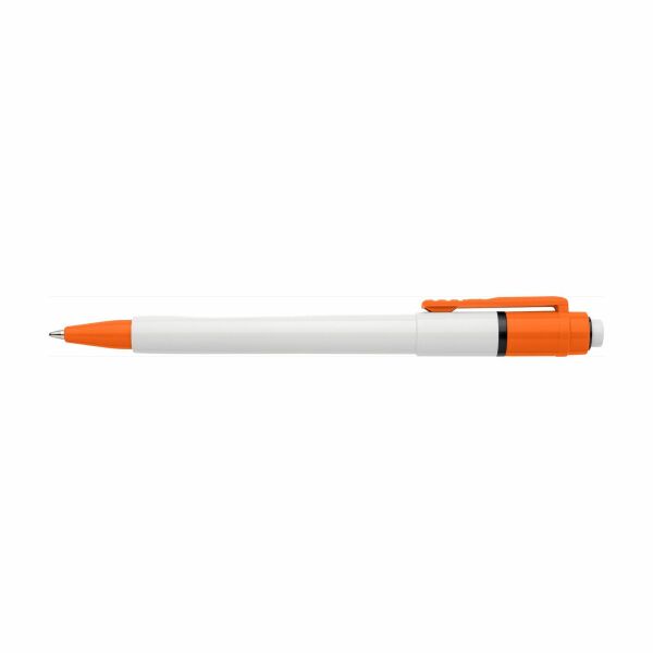 Stilolinea Baron Kugelschreiber | Farbiger Clip - orange Stilolinea Baron Kugelschreiber | Farbiger Clip - orange