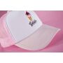5 Panel Polyester Mesh Cap for Kids black/black one size