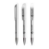 BIC® Super Clip Glacé Advance S.Clip Adv. Glacé Barrel_Cap silver_Ink Black