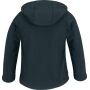 Kids´ Hooded Softshell Jacket navy 7-8 Y