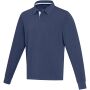 Clyde unisex organic rugbypolo sweatshirt - Marineblauw - XL Clyde unisex organic rugbypolo sweatshirt - Marineblauw - XL