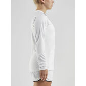 PRO CONTROL IMPACT LS TEE W WHITE-BLACK XS