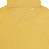 Iqoniq Jasper gerecycled katoen hoodie, ochre yellow (XXS)