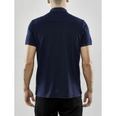 Core blend polo shirt men navy 4xl
