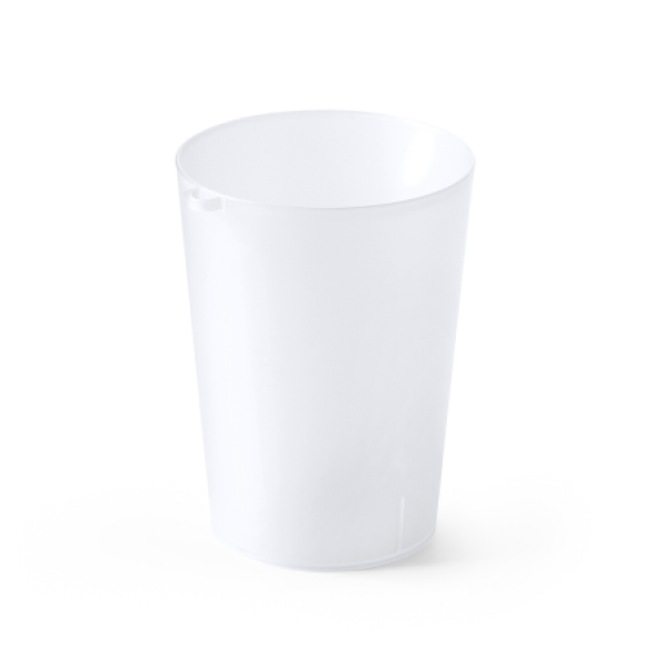 KORVAX Herbruikbare flexibele PP-beker 500 ml KORVAX Herbruikbare flexibele PP-beker 500 ml
