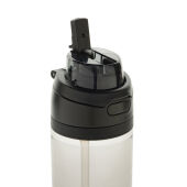 Omni sip RCS RPET water fles 800ML, zwart