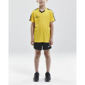 CRAFT PROGRESS JERSEY CONTRAST JR BLA/YEL 122 CRAFT PROGRESS JERSEY CONTRAST JR BLA/YEL 122