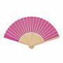 FANNY PAPER - Waaier bamboe - Fuchsia