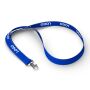 Polyester lanyard met reflecterende draden