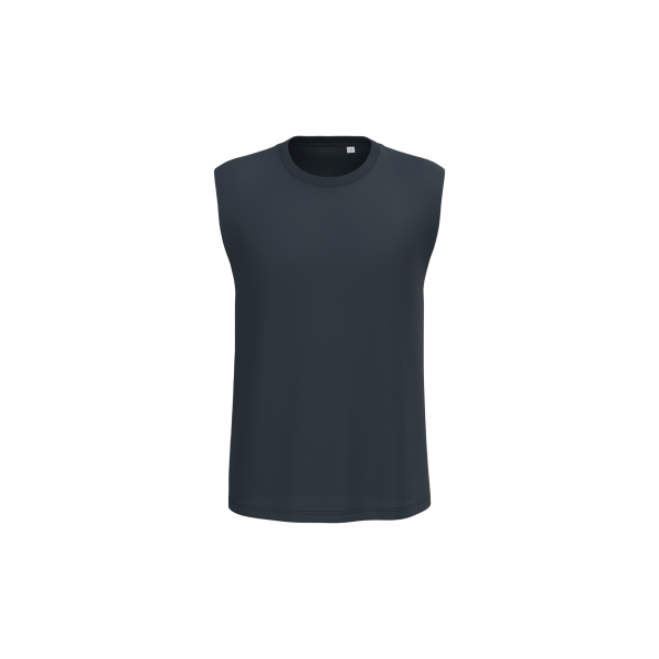 Mouwloos unisex T-shirt 190 Navy S Mouwloos unisex T-shirt 190 Navy S