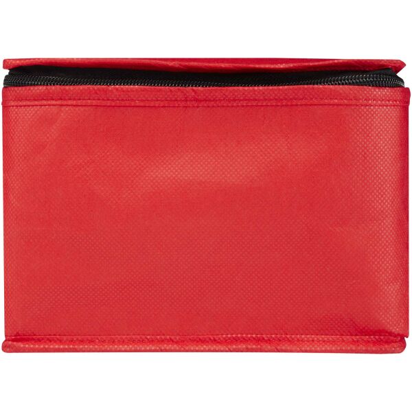 Spectrum gerecyclede non woven koeltas voor 6 blikjes 4l - Rood Spectrum gerecyclede non woven koeltas voor 6 blikjes 4l - Rood