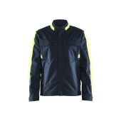 Donker marineblauw/High Vis Geel