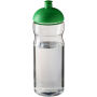 H2O Active® Base 650 ml bidon met koepeldeksel - Transparant/Groen