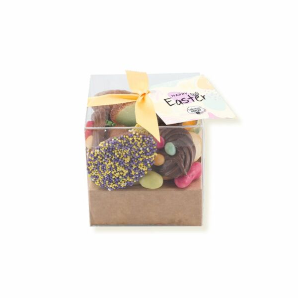 Chocolade super Paasmix in kubusdoosje, 150 gram