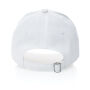 Impact AWARE™ 6 panel 280gr gerecycled katoenen cap, wit