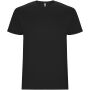 Stafford short sleeve men's t-shirt - Solid black - S