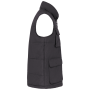 Gewatteerde bodywarmer Dark Grey L