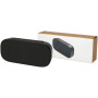 Stark 2.0 5W recycled plastic IPX5 Bluetooth® speaker - Solid black