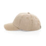 BEAU AWARE™ Washed 6 panel 270gsm cotton twill cap, beige BEAU AWARE™ Washed 6 panel 270gsm cotton twill cap, beige