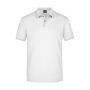 Men's Elastic Polo Piqué white S
