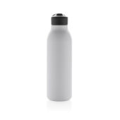 Avira Ara RCS recycled staal fliptop water fles 500ML, wit