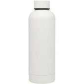 Spring 500 ml RCS-gecertificeerde gerecyclede roestvrijstalen koperen vacuümgeïsoleerde fles - Wit Spring 500 ml RCS-gecertificeerde gerecyclede roestvrijstalen koperen vacuümgeïsoleerde fles - Wit