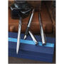 Waterman Graduate rollerbalpen (zwarte inkt) - Chroom