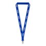 Polyester lanyard met reflecterende draden