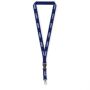 Afneembare polyester lanyard met reflectives Afneembare polyester lanyard met reflectives