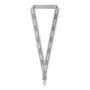 Polyester keycord met reflecterende overlay Polyester keycord met reflecterende overlay