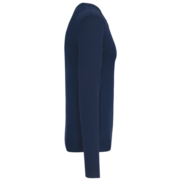 Herenpullover met ronde hals Navy L Herenpullover met ronde hals Navy L