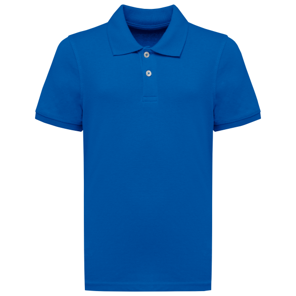 Umweltfreundliches Polohemd aus Pikeetrikot für Kinder Sea Blue 4/6 Jahre Umweltfreundliches Polohemd aus Pikeetrikot für Kinder Sea Blue 4/6 Jahre