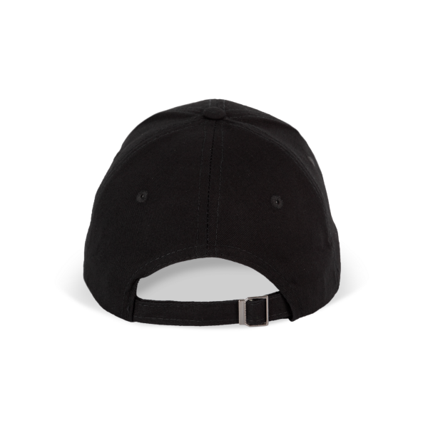 6-Panel-Kappe mit Kontrast-Sandwichschirm Black / White One Size 6-Panel-Kappe mit Kontrast-Sandwichschirm Black / White One Size