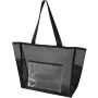 Mesh GRS recycled tote bag 23L - Black