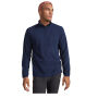 Himalaya fleece herenjack met kwartrits - Rood - M