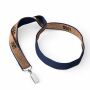 Zeefdruk lanyard van kurk en polyester Zeefdruk lanyard van kurk en polyester