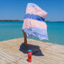 Towel to Go - Bali - Royal Blue Red Towel to Go - Bali - Royal Blue Red