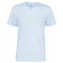 Cottover Gots T-shirt V-neck Man sky blue XL Cottover Gots T-shirt V-neck Man sky blue XL