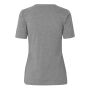 Stretch T-shirt | comfort | dames - Grijs gemêleerd, XS