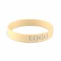 Gepersonaliseerde siliconen polsbandjes (12 mm breed)