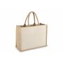 Jute-Katoen Tote OEKO-TEX® 42.5 x 19 x 32 cm 320g/m² - Beige