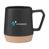 Bellini Mug Black 330 ml mok - zwart