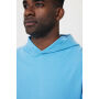 IQONIQ Yoho gerecycled katoen relaxed hoodie, tranquil blue (L)
