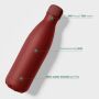 Thermosfles - Rood - 500 ml